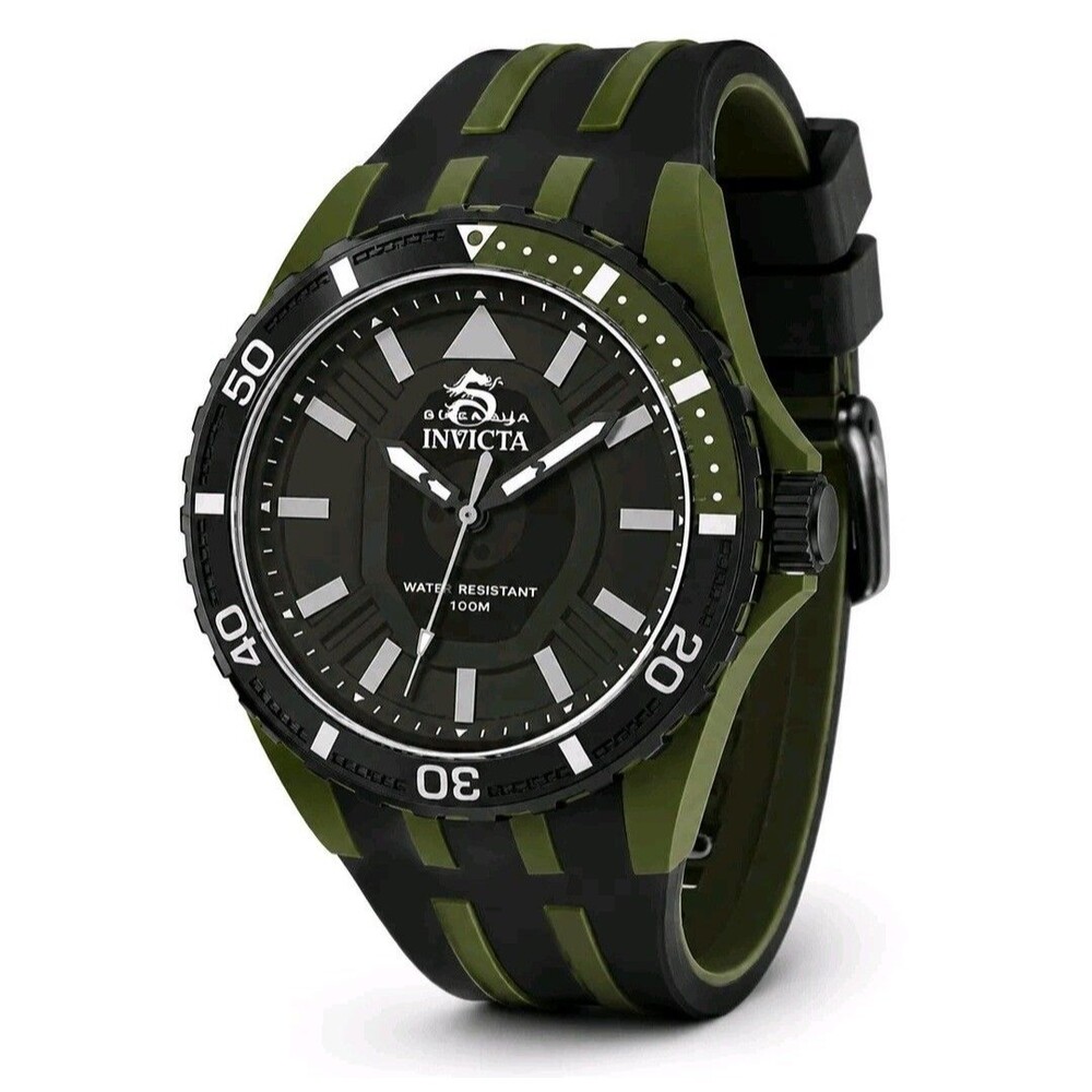 Invicta Subaqua Men's Watch Black Green 70035 New In Box
